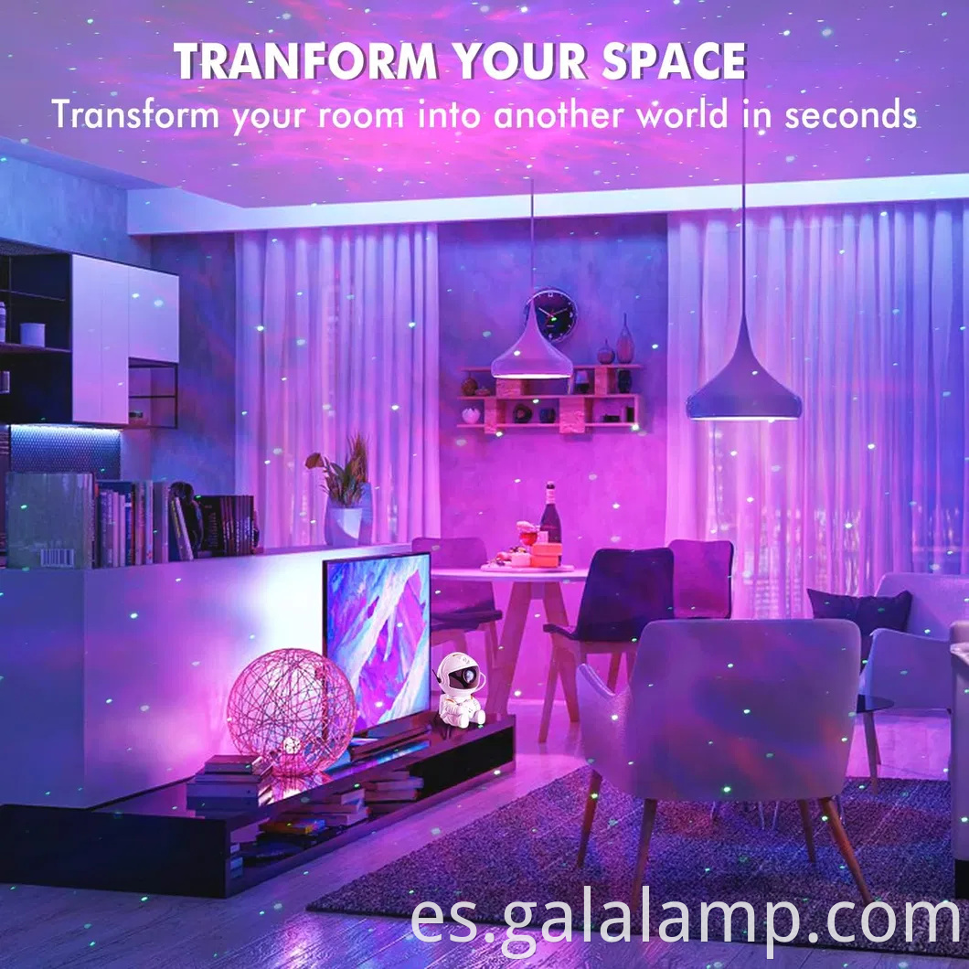 Proyector de luz nocturna de astronautas - Perfecto para la lámpara de habitación y sala de juegos